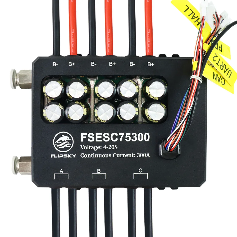 AvaCoreFlipsky Fsesc 75300 84v - đánh giá và giá Vesc 75300 High Current Esc