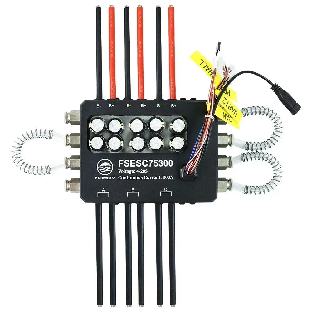 FlipSky FSESC 75300 84V High C - đánh giá và giá Vesc 75300 High Current Esc